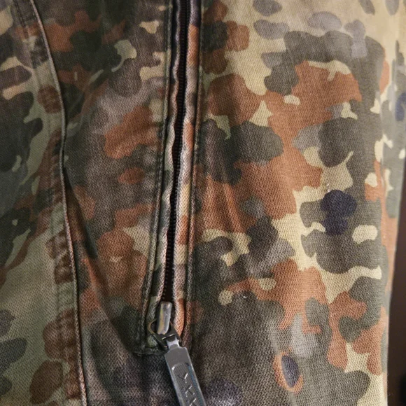 Camouflage Military Field Jacket Size 2XL In Great Condition German Military. - Picture 7 of 8